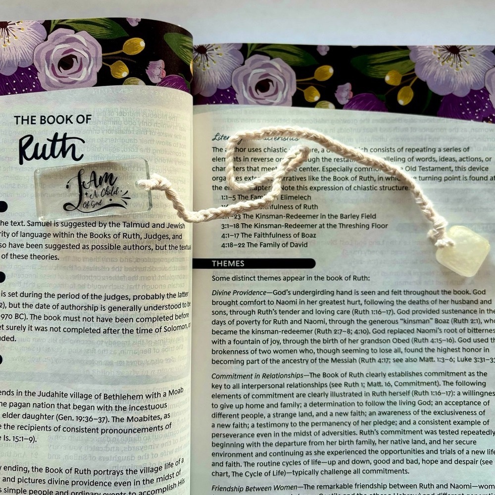 I am a Child of God Handmade Resin Bookmark